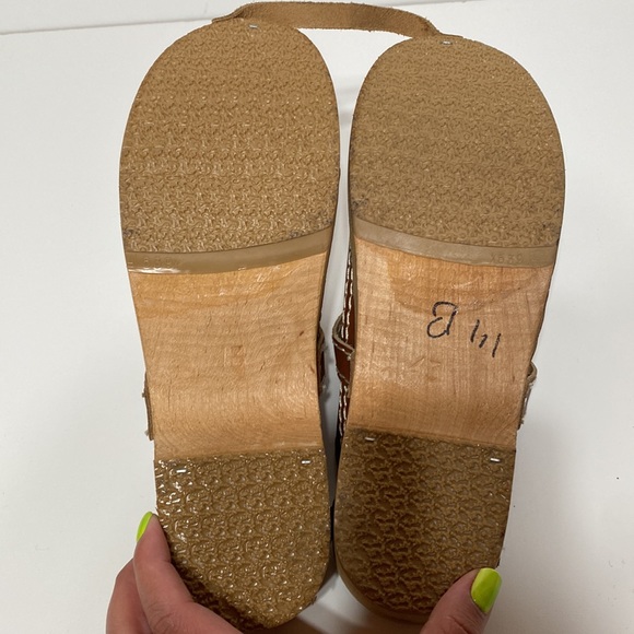 NWOT SIMSON Orthopedic Dutch Leather Clogs - Picture 13 of 16